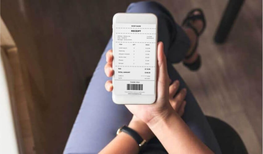 Кассовый чек в электронной форме за 1 день